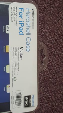 iPad 1 Vivitar gen 1 hard shell case