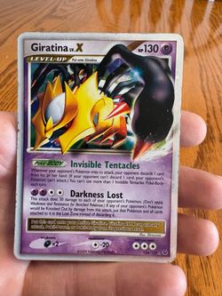 Pokemon Giratina LV.X 124/127 - Platinum (2009 Vintage) - MP