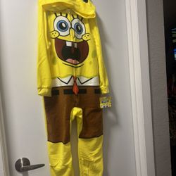 New SpongeBob SquarePants Pajama Medium (size 8)