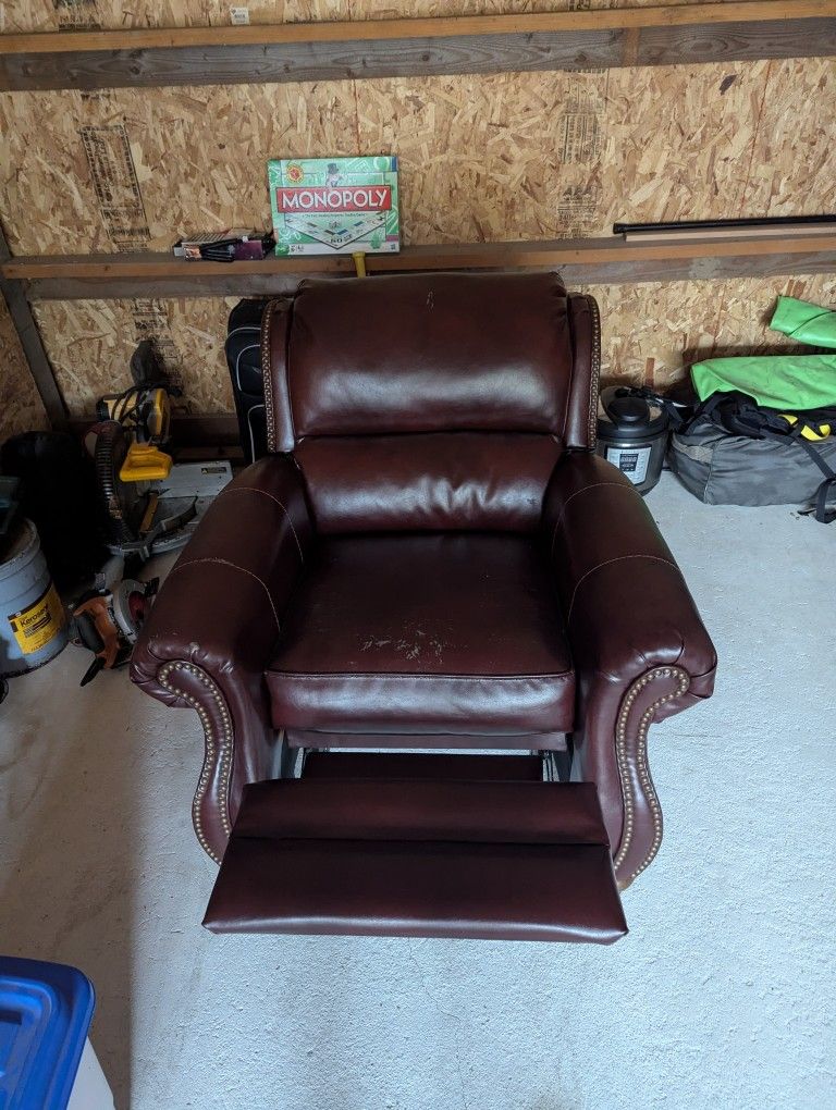 Leather Chair, Recliner
