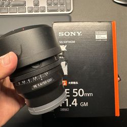 Sony 50mm F1.4 GMII Lens