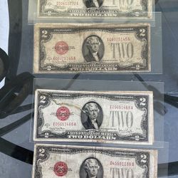 1928  JEFFERSON $2 Bills