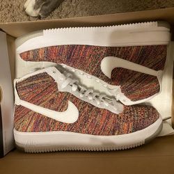 Nike Air Force 1 Mid Multicolor Flyknit