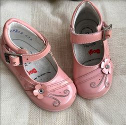 Toddler Girl Mex 13.5 / US Size 6.5 (Size 6) Pink Patent Leather Shoes