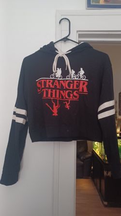 Stranger Things Cropped Hoodie