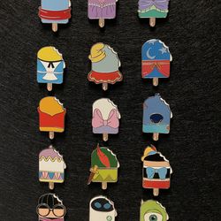 Disney popsicle pins set (series 2)