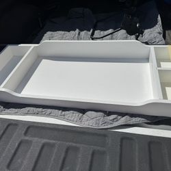 Changing table topper