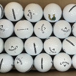 Callaway SuperSoft Golf Balls, Two Dozen, White, Excellent Clean Condition