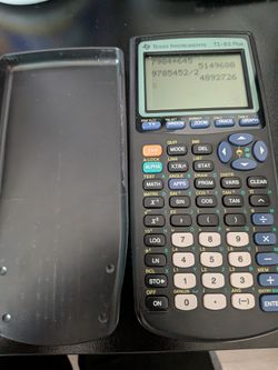 TI-83 Plus Graphic Calculator Texas Instruments Graphing TI83 +