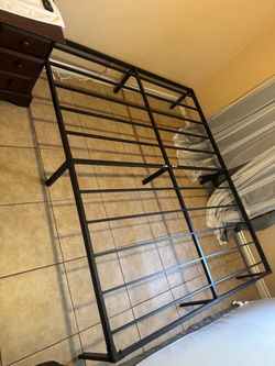 Cal king bed frame.
