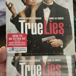 True Lies 4k, Blu-ray, Digital Code, Still Shrink Wrapped, ***Very Hard To Find***