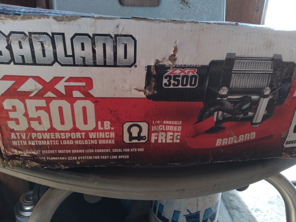 Badlands winch