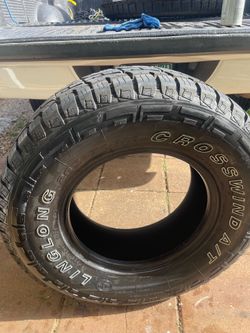 1 New All Terrain 265/70R16  Tire