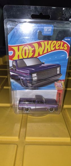 Hot Wheels Then and Now Purple Pickup Truck 249/250