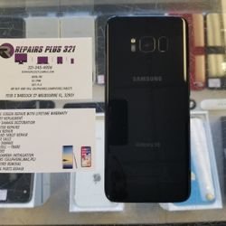 Unlocked Black Galaxy S8 64gb