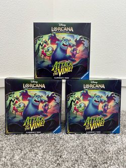 Disney Lorcana Attack of the Vine Illumineer’s Trove Sealed