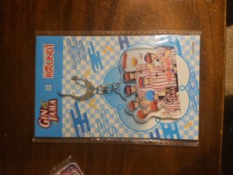 Gintama Round One Keychain