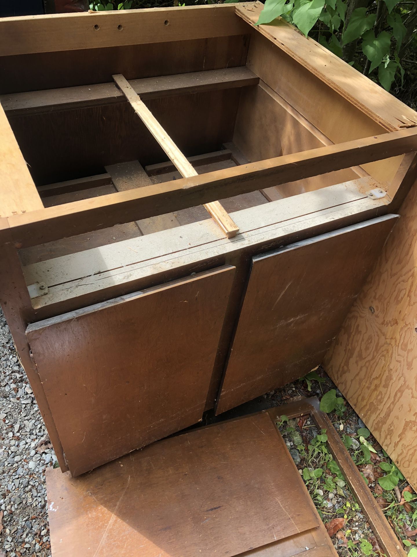 Two shop cabinets in good shape- Free
