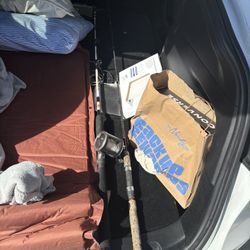 Fishing Rod + Reel Combo – Strong Saltwater Setup 