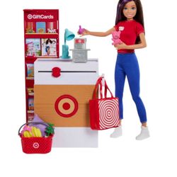 Barbie Skippers First Job Target Doll Set with Checkout Stand and Accessories