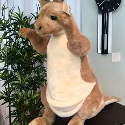 3ft Kangaroo Giant Stuffed Animal Plush Kids Toy Childrens Play Room Baby Nursery Birthday Party Christmas Gift NEW