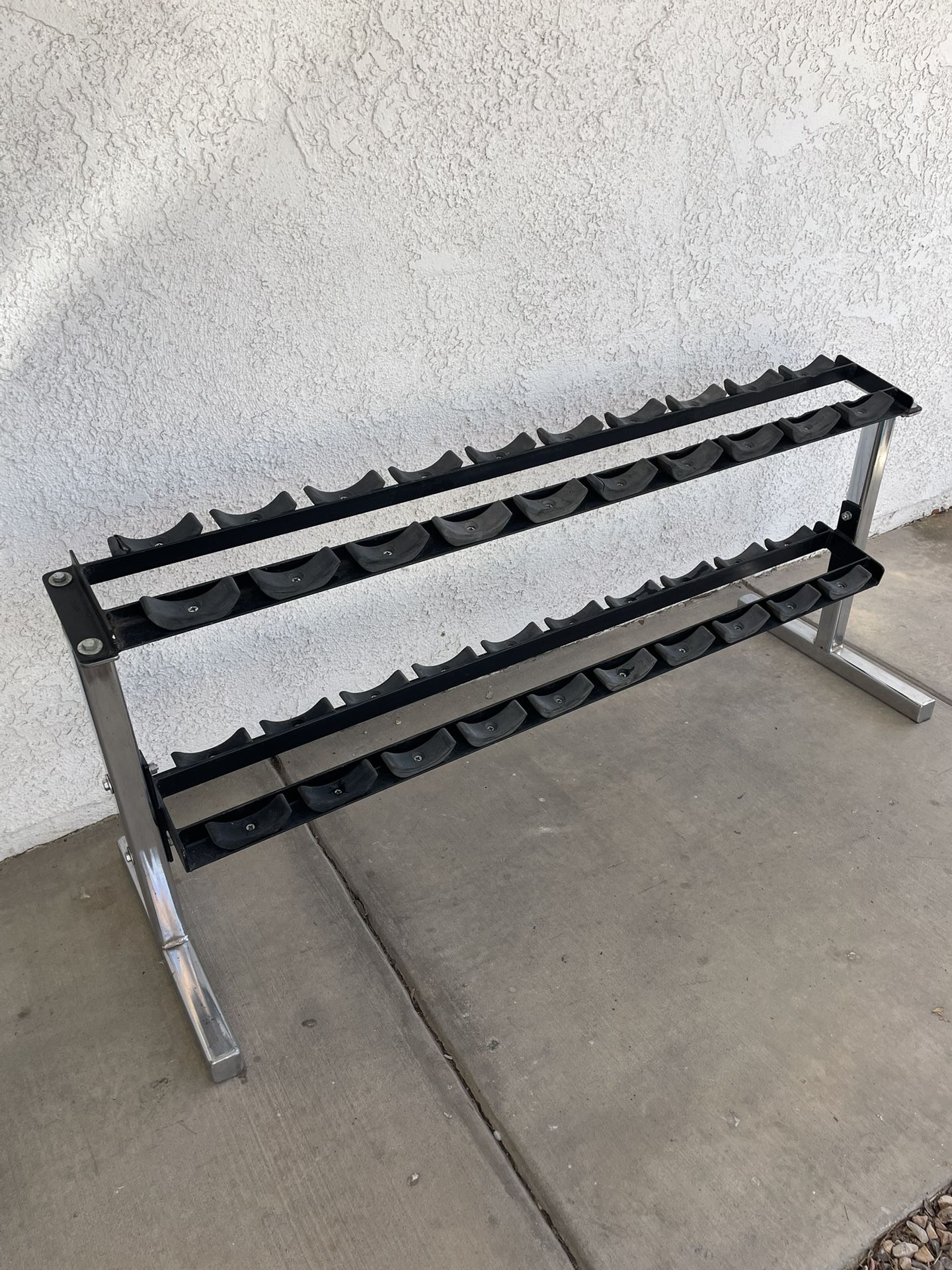 2 Tier Dumbbell Rack