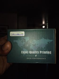 OfficeWorld Printer Ink Cartridge Box