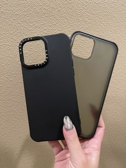 Two iPhone 13 Pro Max cases