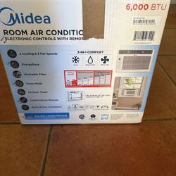 Midea Air conditioner 6000BTU Unit