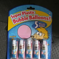 Super Plastic Bubble Balloons 