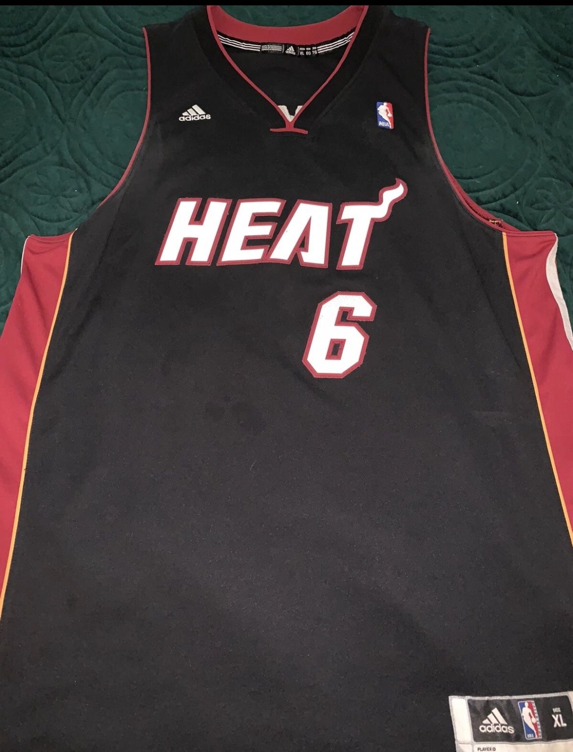 Lebron James Miami Heat jersey XL