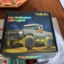 Yielinth Car Underglow LED Lights new in box, smart rf remote control and APP control 16 million RGB Colors, easy Install Plainfield, Illinois