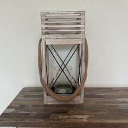Coastal Lantern Style Candle Holder 