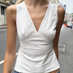 Brandy Melville White Top