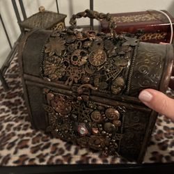 Unique Witchy Pocketbook Or Stash box 