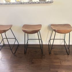 Wood Bar Stools