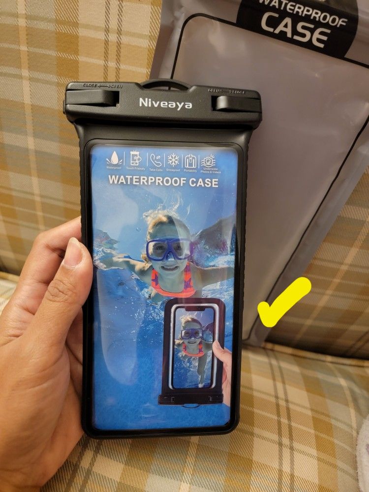 Waterproof Phone Case, IPX8 Shockproof Waterproof Phone Pouch Dry Bag for iPhone 14 13 12 11 Pro Max SE 2020 XS Max XR X 8 7 6s Plus S10 S9 S20 S21 No