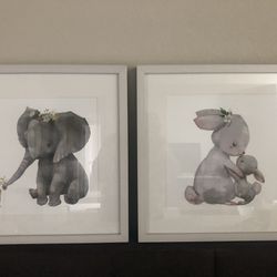 Nursery Animal Frames 
