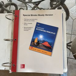 Fundamental Accounting Principles Textbook