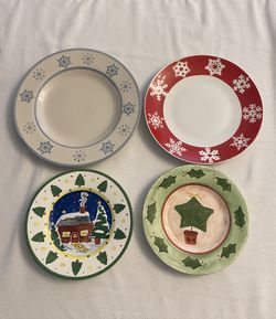 Christmas Plate Dish Platter