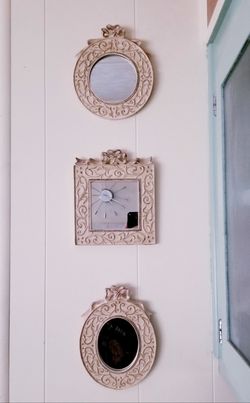 Resin Frame Mirror Trio