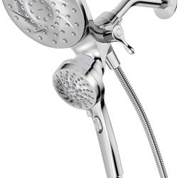 Moen Magnetix 6-Spray Rainshower Plus 6-Spray Hand shower! Brushed Nickel!