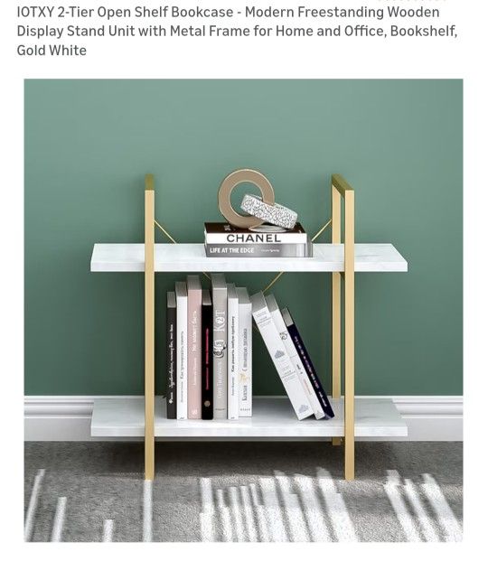 2 Tier Bookshelf New ASSEMBLY REQUIRED