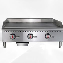 NSF 36 ins Thermostat griddle Medium NG HERG-36T