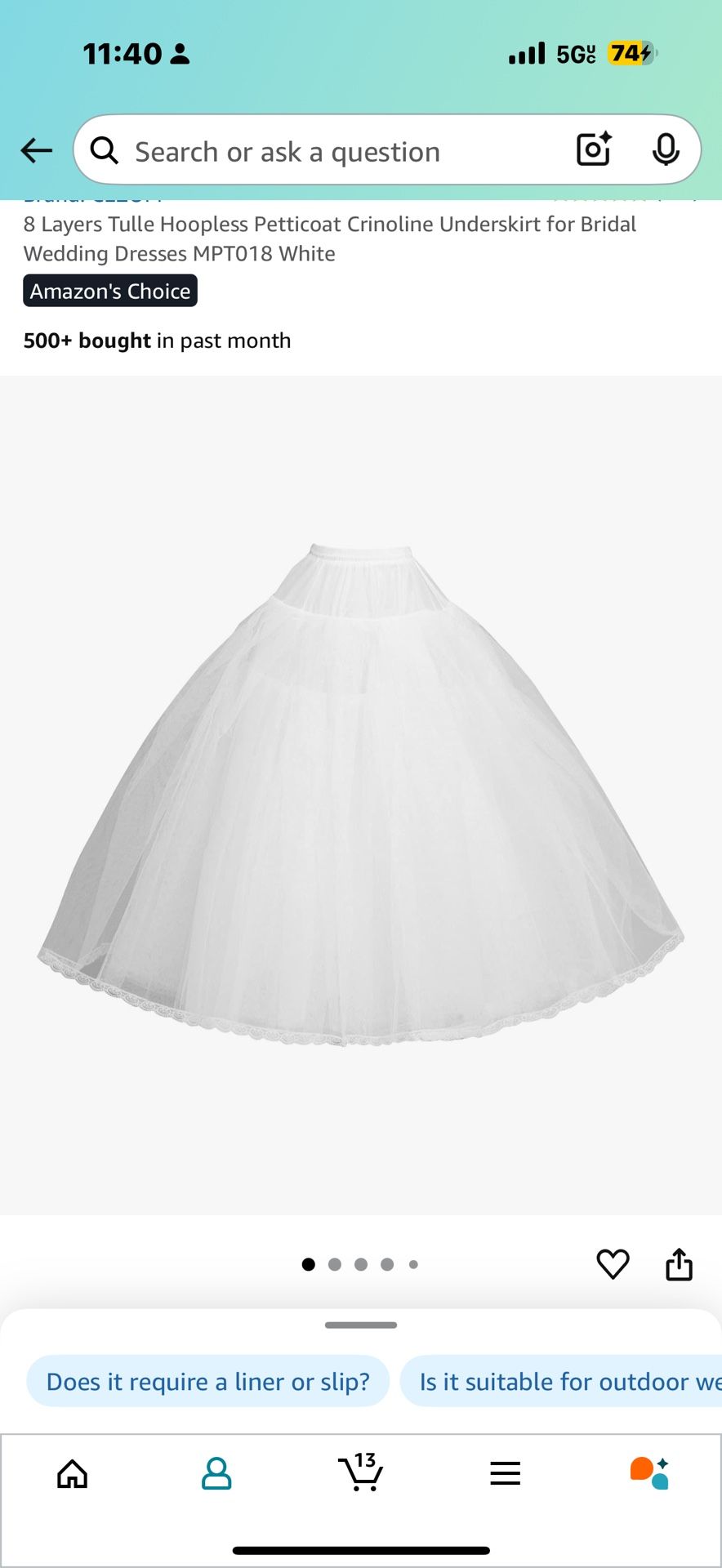 Petticoat Crinoline Underskirt