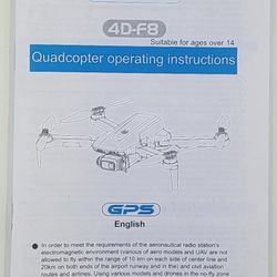 GPS Drone 4D-F8