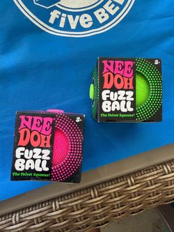 Needoh fuzzballs squishy toy