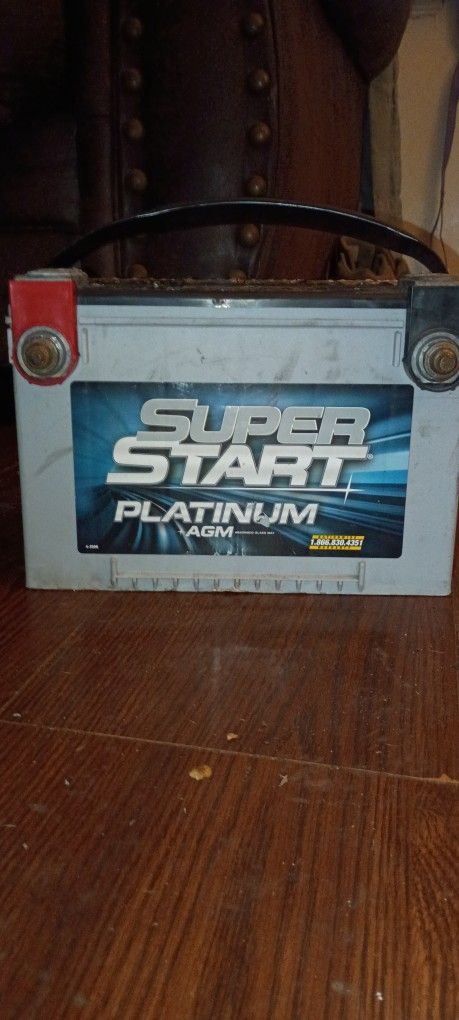 Super Start PLATINUM AGM Car Or TRUCK Battery