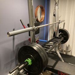 Iron Grip Brand Olympic 45 Lb Barbell