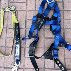 Falltech Full Body Harness & Lanyard